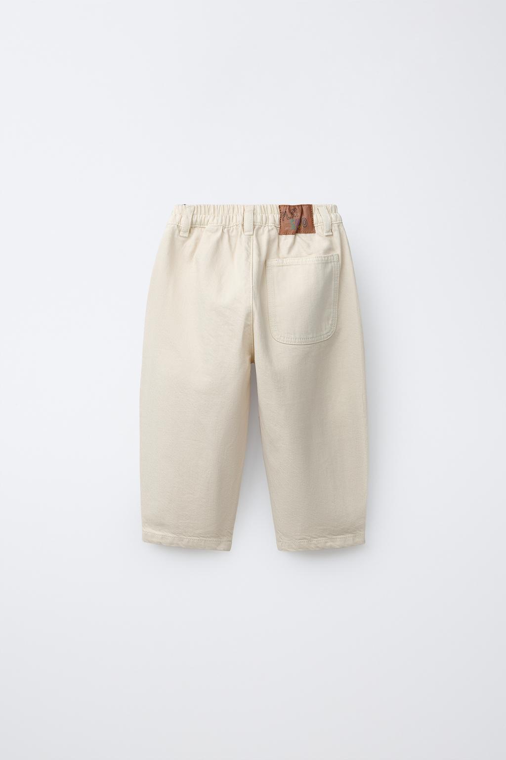 БРЮКИ Багги С ТЕКСТОВЫМ ПРИНТОМ