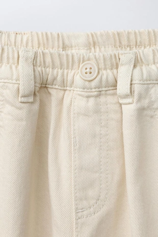 Брюки Багги с текстовым принтом- Заказать в России