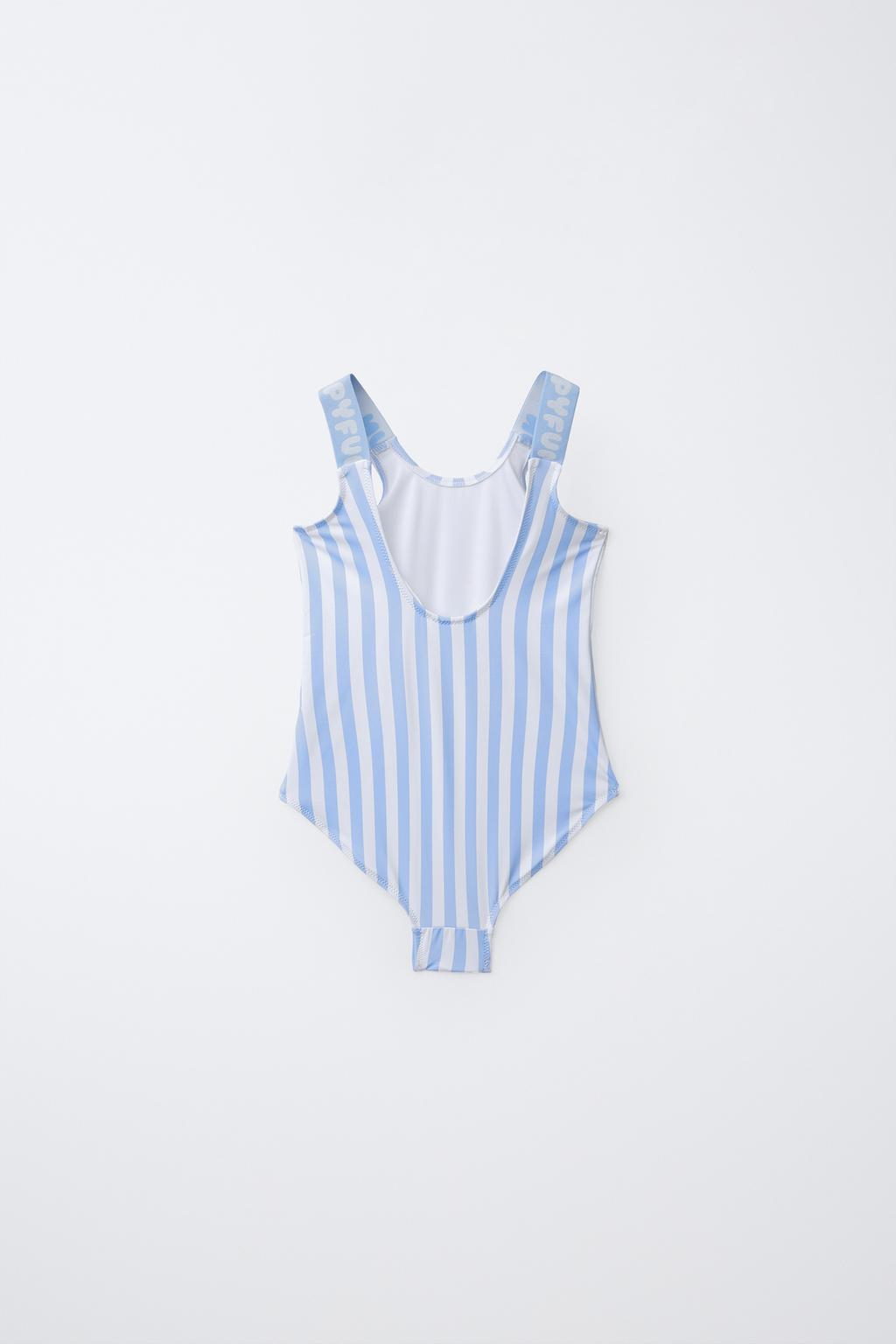 6-14 ЛЕТ/КУПАЛЬНИК В ПОЛОСКУ С КАПИБАРОЙ CAPYFUN ©