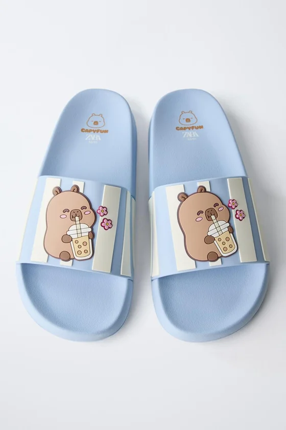 ШЛЕПАНЦЫ Капибара CAPYFUN ©