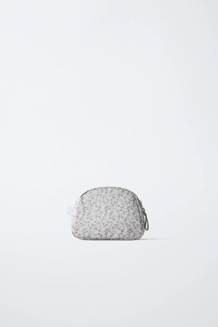 Дорожная косметичка с цветочным принтом- Заказать в России