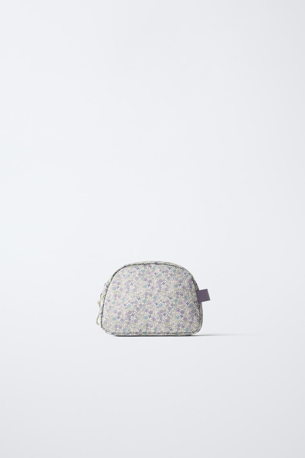 ДОРОЖНАЯ КОСМЕТИЧКА С ЦВЕТОЧНЫМ ПРИНТОМ