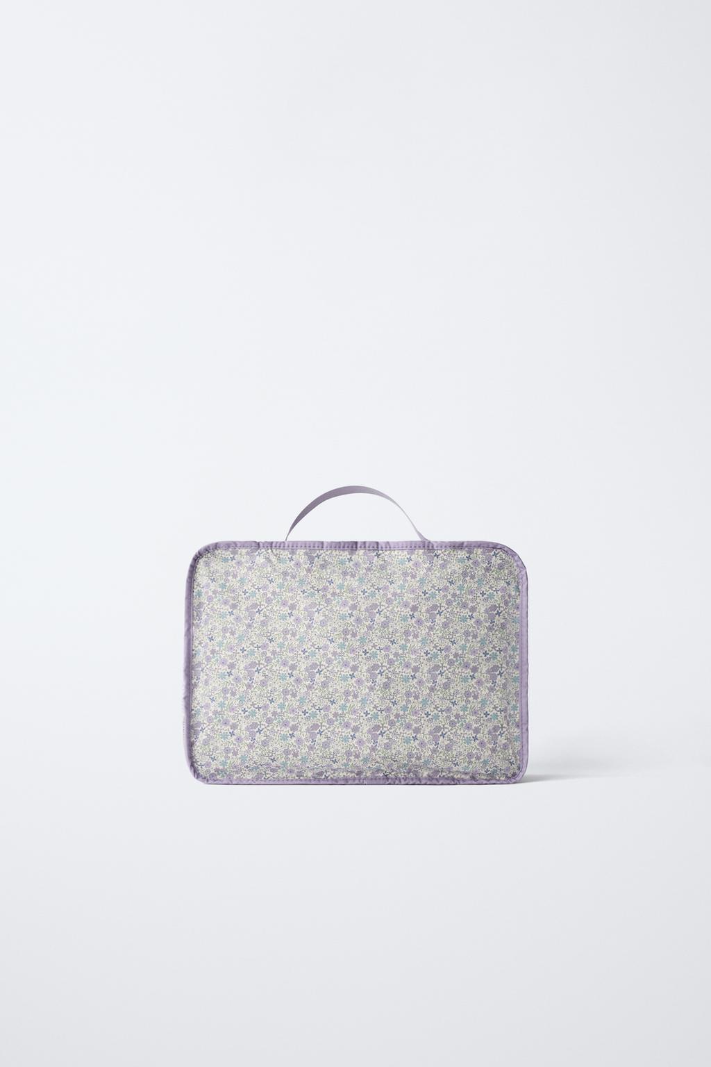 НАБОР ОРГАНАЙЗЕРОВ ДЛЯ ПУТЕШЕСТВИЙ С ЦВЕТОЧНЫМ ПРИНТОМ