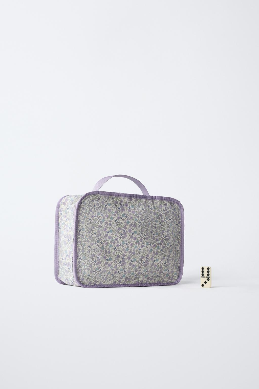 НАБОР ОРГАНАЙЗЕРОВ ДЛЯ ПУТЕШЕСТВИЙ С ЦВЕТОЧНЫМ ПРИНТОМ