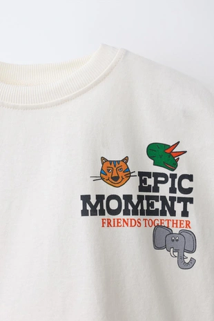 Футболка с принтом животных зоопарка- Заказать в России