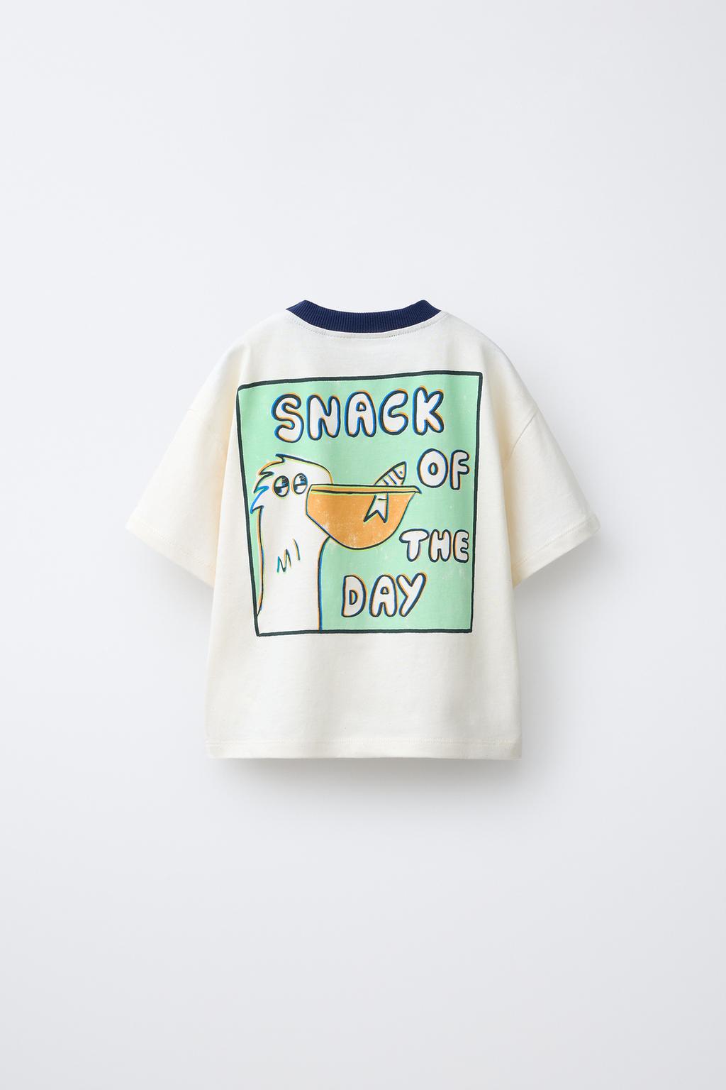 ФУТБОЛКА С ПРИНТОМ «ПЕЛИКАН»