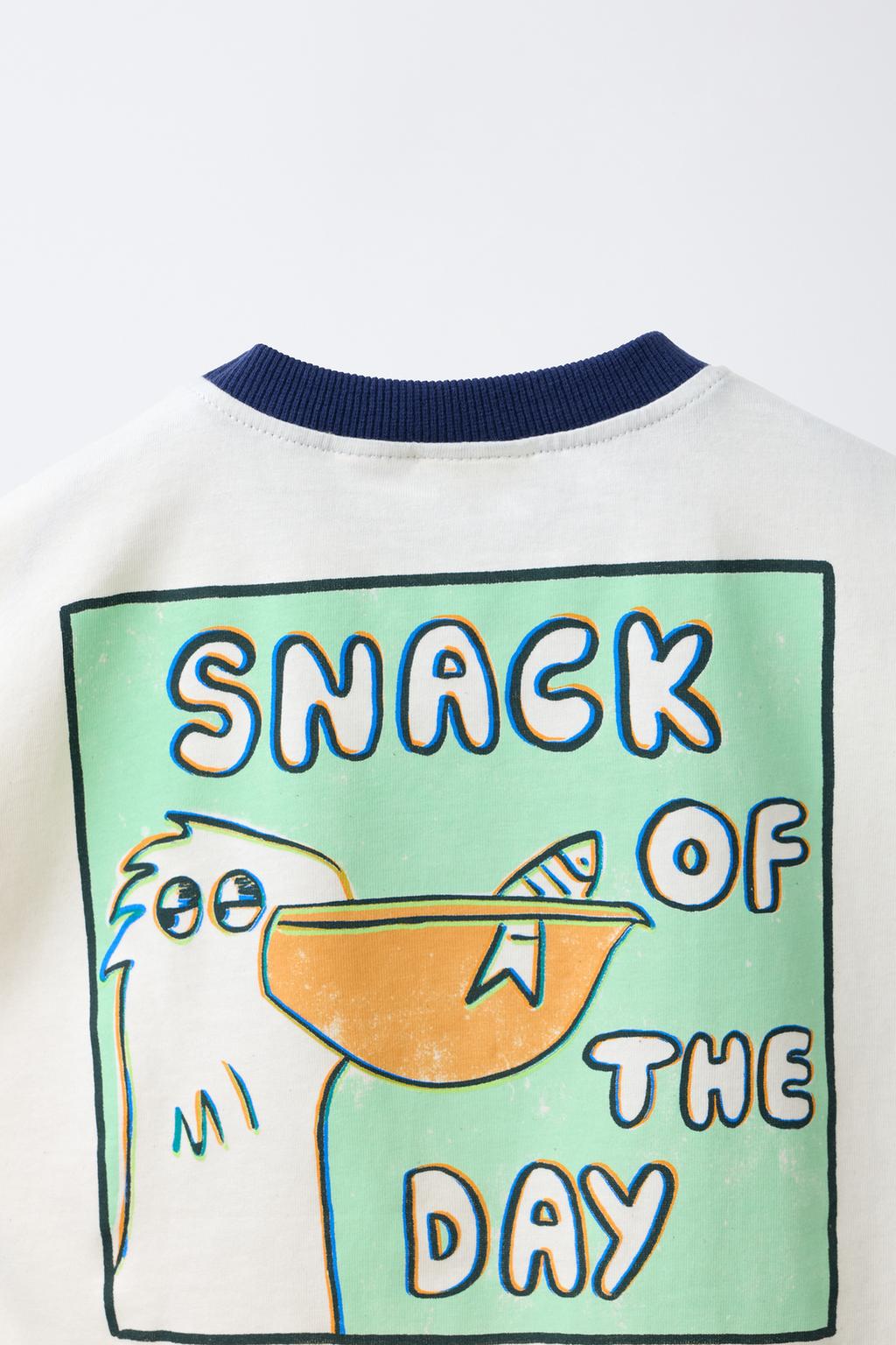 ФУТБОЛКА С ПРИНТОМ «ПЕЛИКАН»