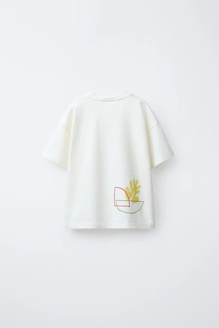 Футболка с геометрическим принтом- Заказать в России