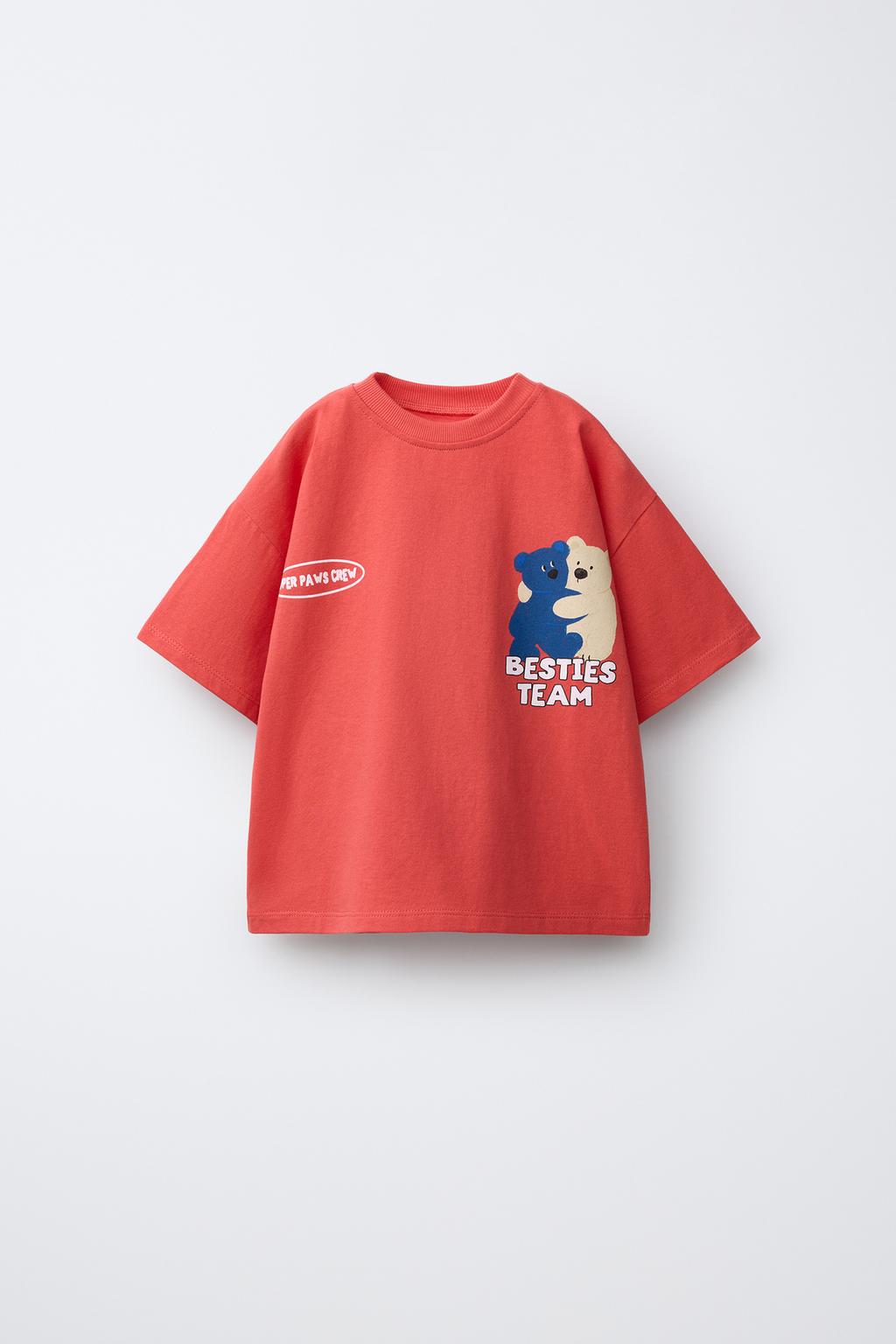 ФУТБОЛКА С ПРИНТОМ «МЕДВЕДИ»