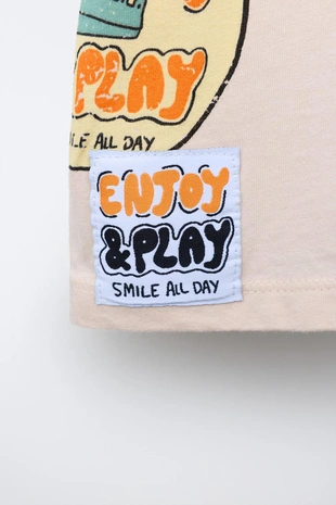 Футболка с принтом «динзавры»- Заказать в России