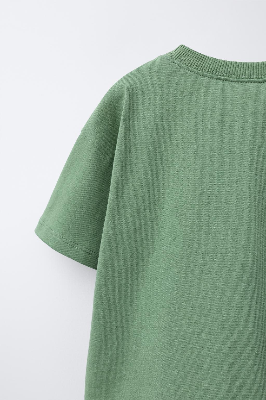 ФУТБОЛКА С РЕЛЬЕФНЫМ ПРИНТОМ ЖИВОТНОГО