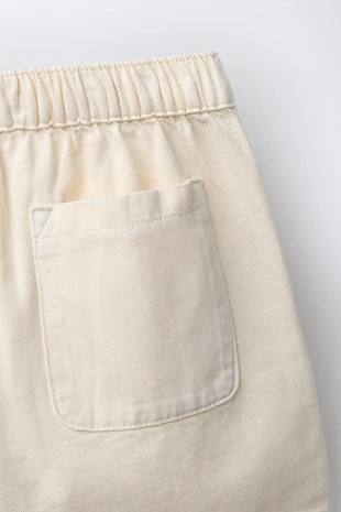 Шорты-бермуды с перекрещивающимся поясом- Заказать в России