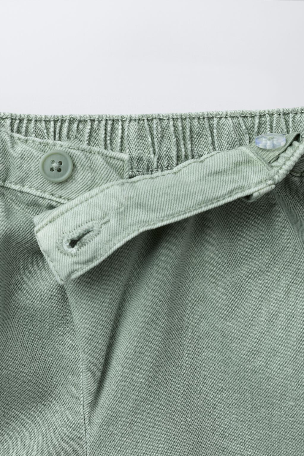 ШОРТЫ-БЕРМУДЫ С ПЕРЕКРЕСТНЫМ ПОЯСОМ