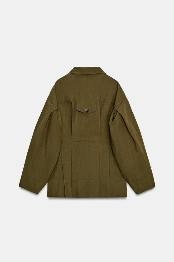 КУРТКА С КАРМАНАМИ — коллекция Zara «ZW»