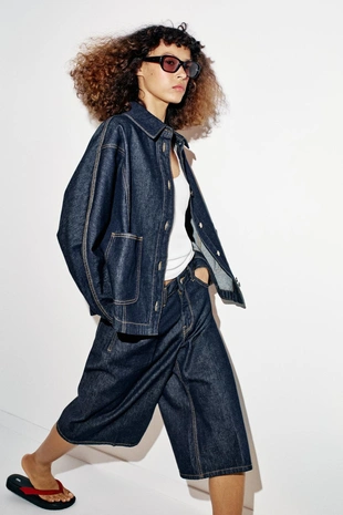 Джинсовая куртка Z1975- Заказать в России