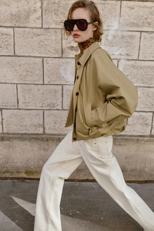 Куртка с рукавами «воздушный шар»- Заказать в России