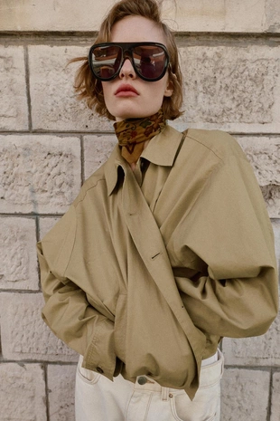 Куртка с рукавами «воздушный шар»- Заказать в России