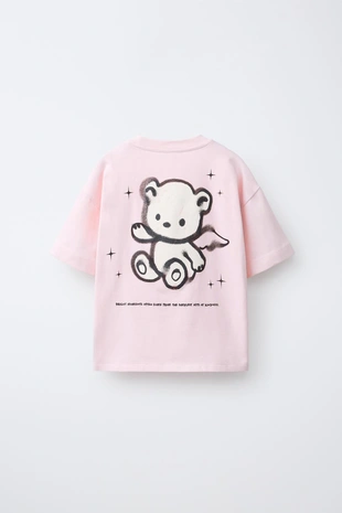 Футболка с граффити «медведь»- Заказать в России