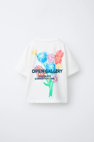 Футболка с принтом