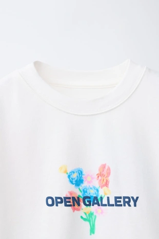 Футболка с принтом