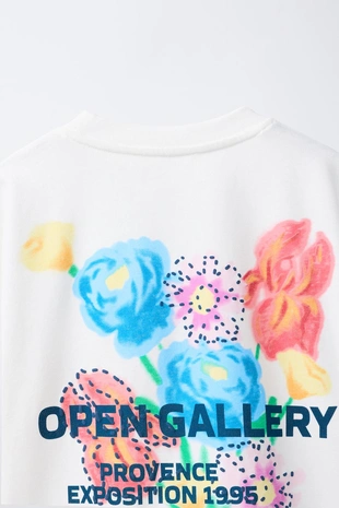 Футболка с принтом