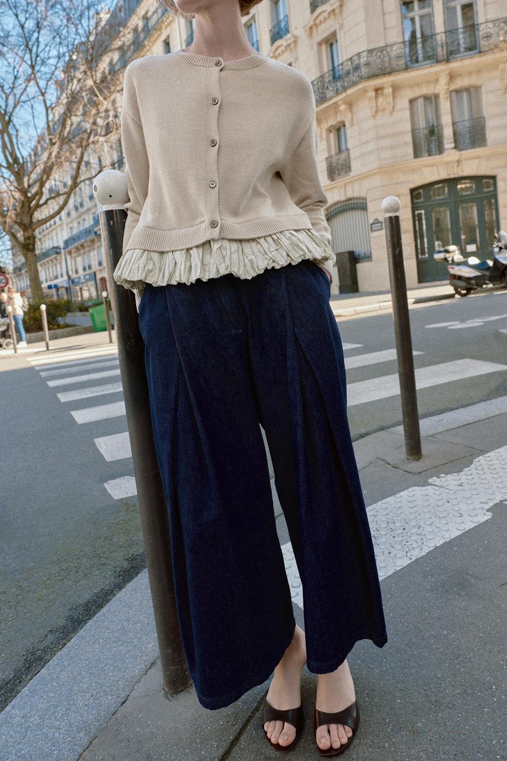 КОМБИНИРОВАННЫЙ КАРДИГАН