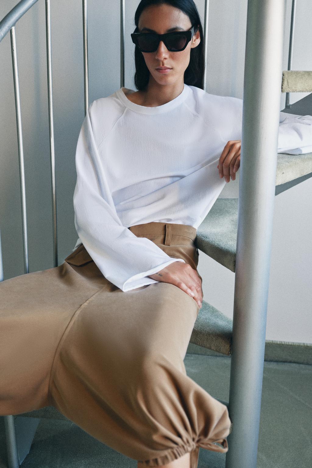 СВОБОДНЫЕ ДЛИННЫЕ ШОРТЫ — коллекция Zara «ZW»