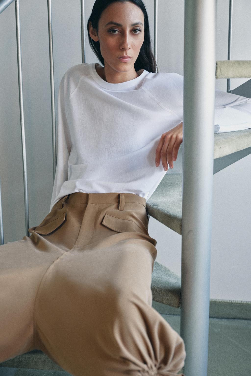 СВОБОДНЫЕ ДЛИННЫЕ ШОРТЫ — коллекция Zara «ZW»