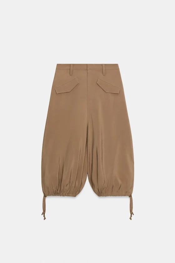 СВОБОДНЫЕ ДЛИННЫЕ ШОРТЫ — коллекция Zara «ZW»
