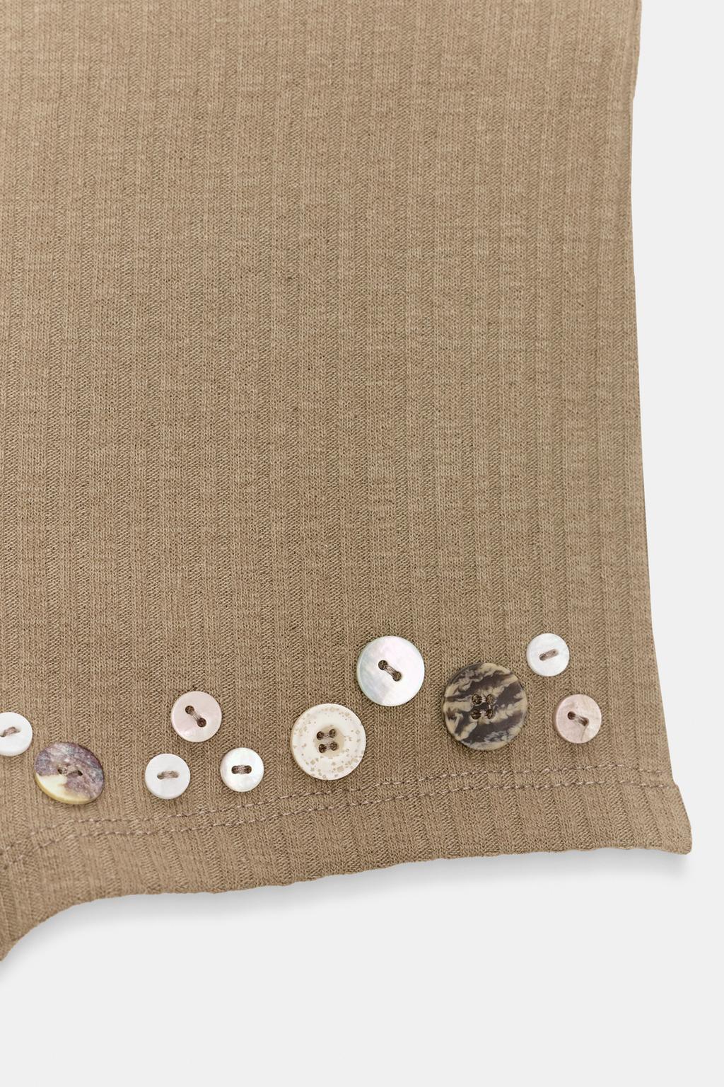 ШОРТЫ В РУБЧИК С ПУГОВИЦАМИ