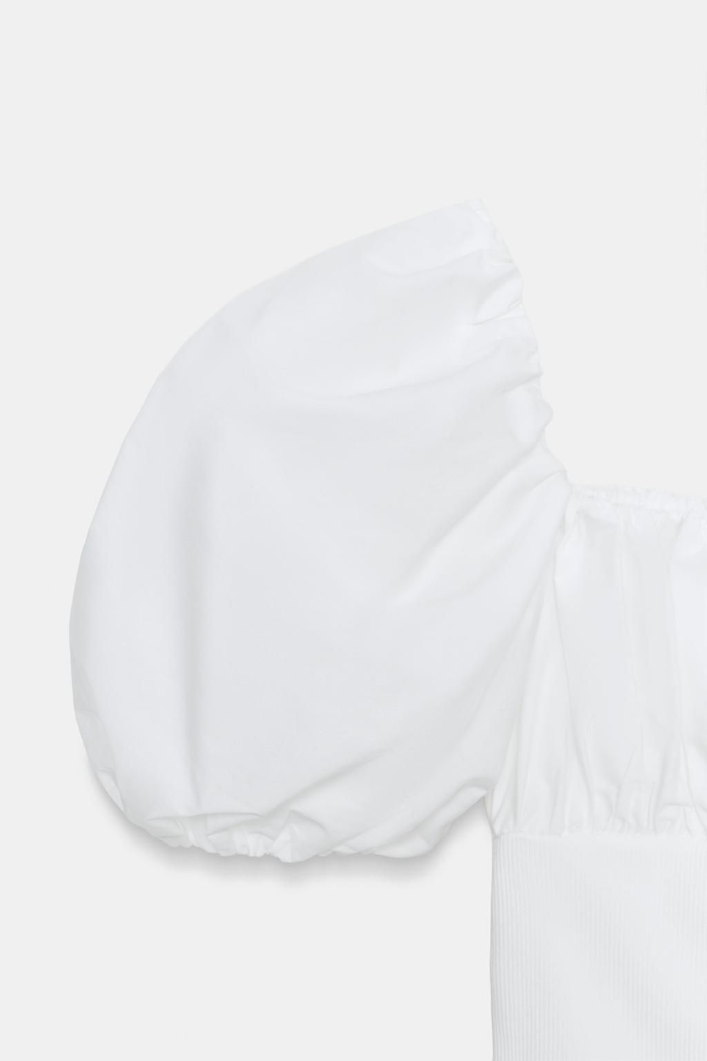 ТОП С ОБЪЕМНЫМИ РУКАВАМИ