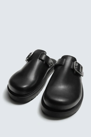 Сабо с пряжкой- Заказать в России