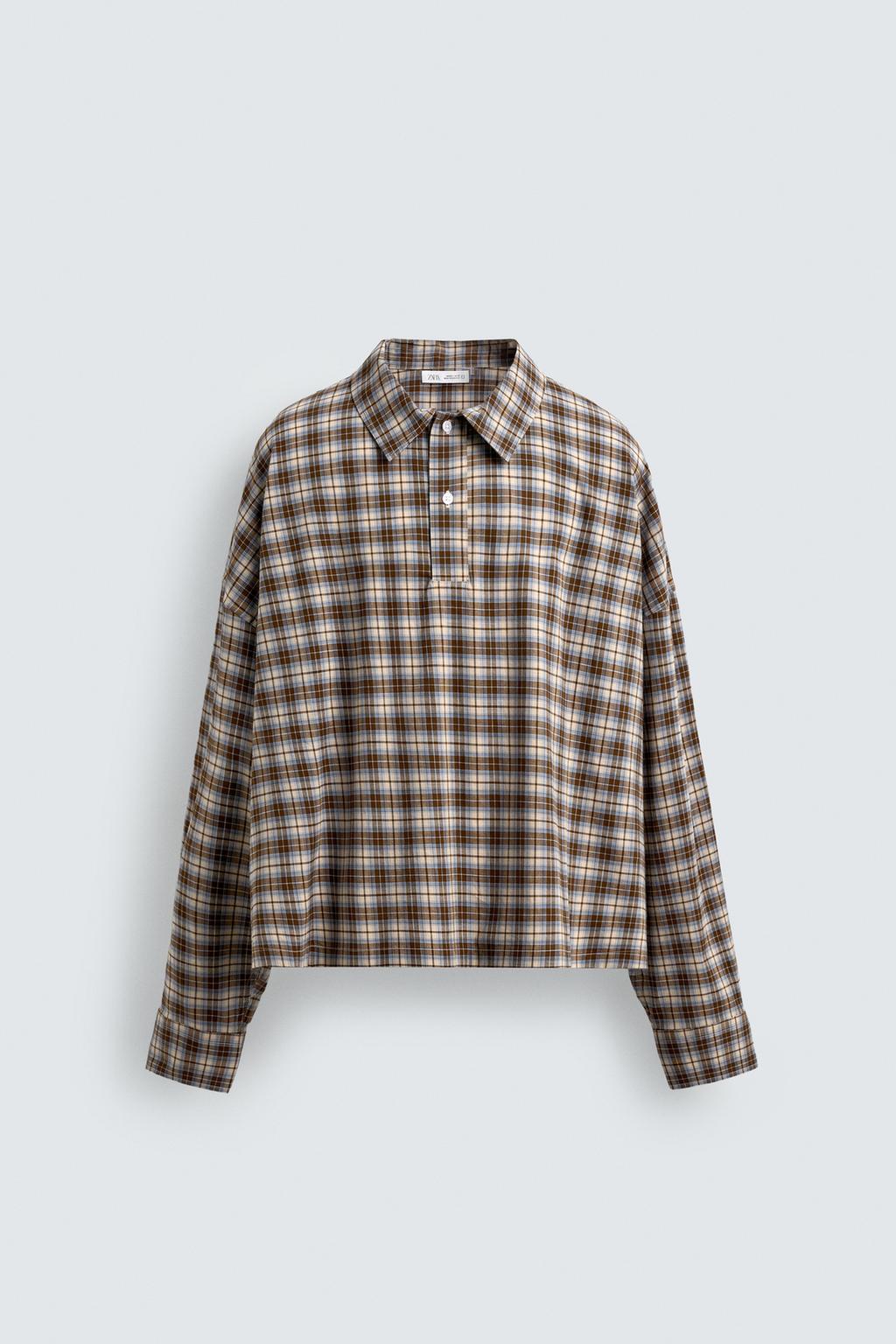 РУБАШКА ПОЛО  В КЛЕТКУ