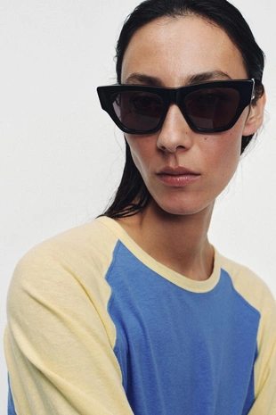 Футболка реглан с длинными рукавами