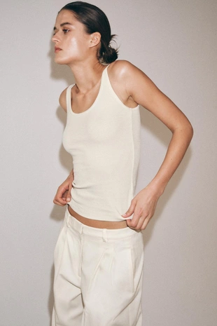 Топ в рубчик в стиле рустик- Заказать в России