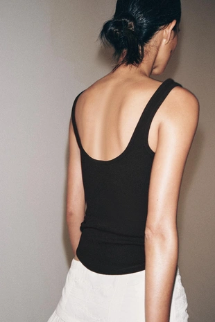 Топ в рубчик в стиле рустик- Заказать в России