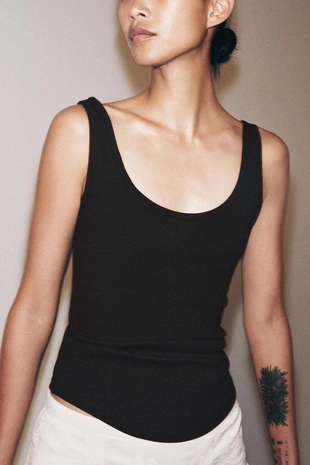 Топ в рубчик в стиле рустик- Заказать в России