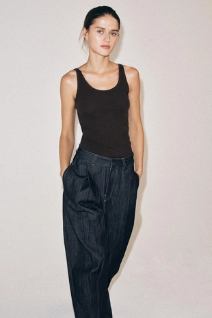 Топ в рубчик в стиле рустик- Заказать в России