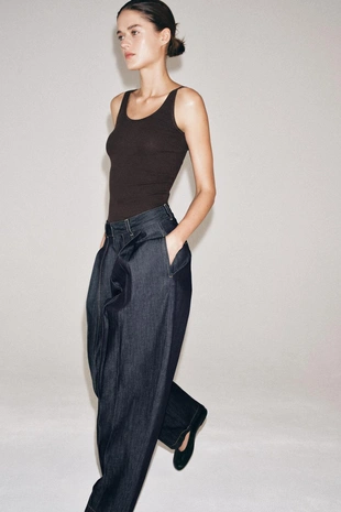 Топ в рубчик в стиле рустик- Заказать в России