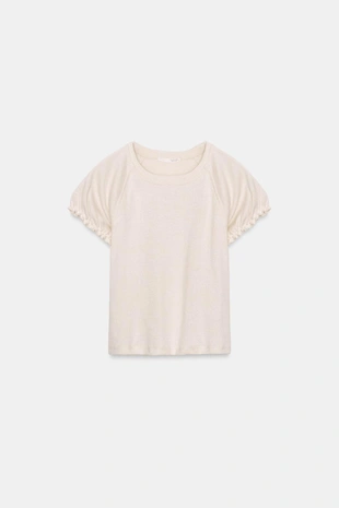 Футболка в стиле рустик с объемом