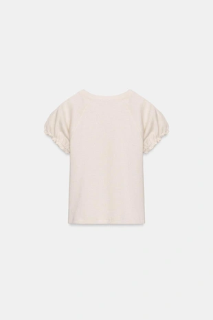 Футболка в стиле рустик с объемом