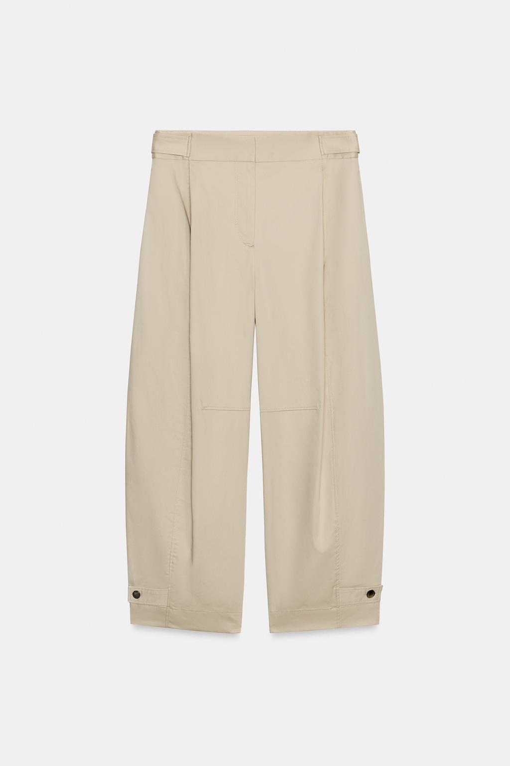 БРЮКИ-КЮЛОТЫ С ВЫСОКОЙ ПОСАДКОЙ