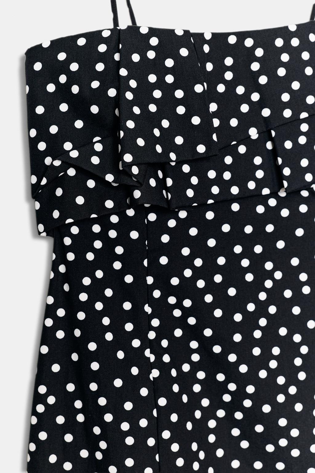 МИНИ-ПЛАТЬЕ В ГОРОШЕК