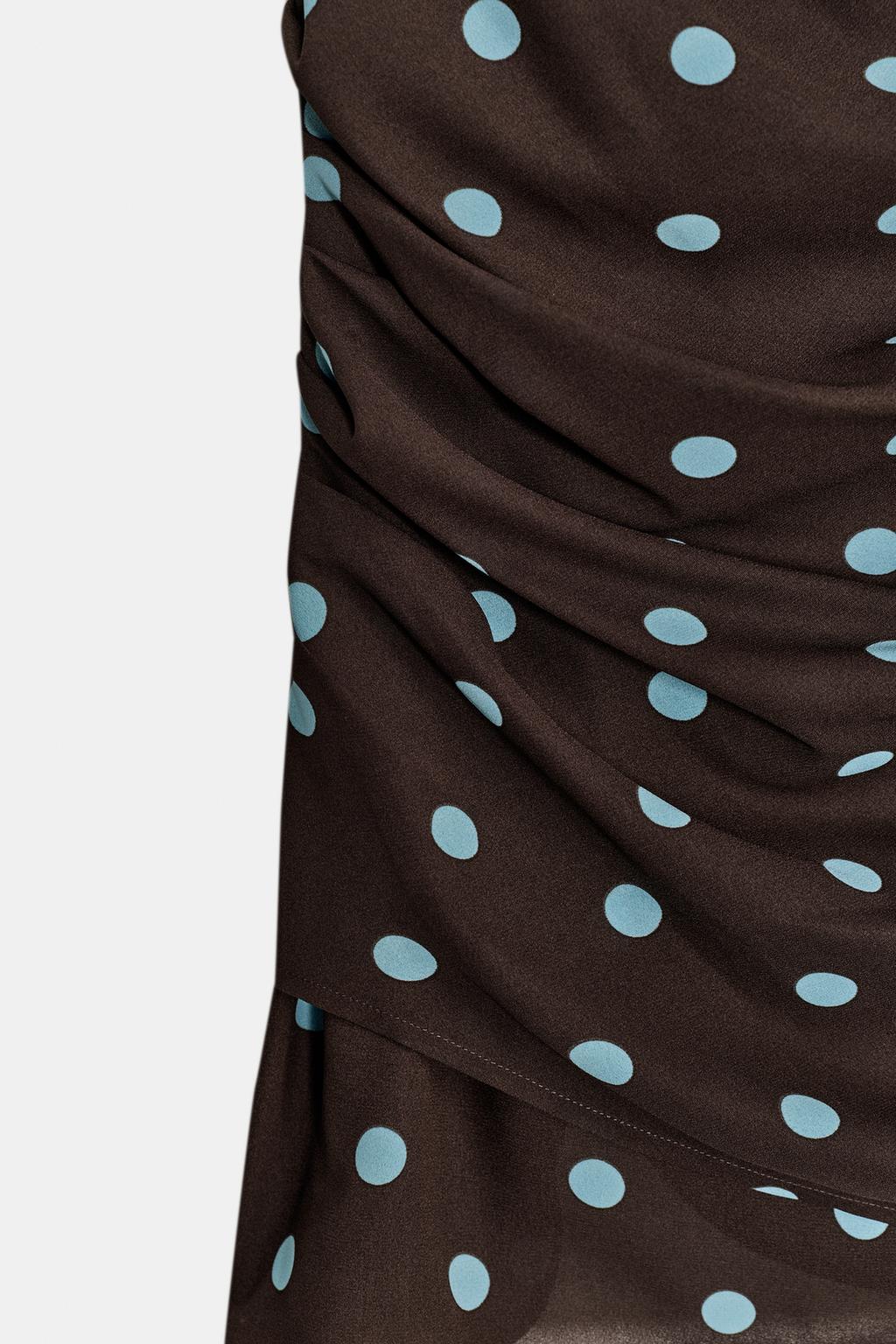 МИНИ-ПЛАТЬЕ В ГОРОШЕК