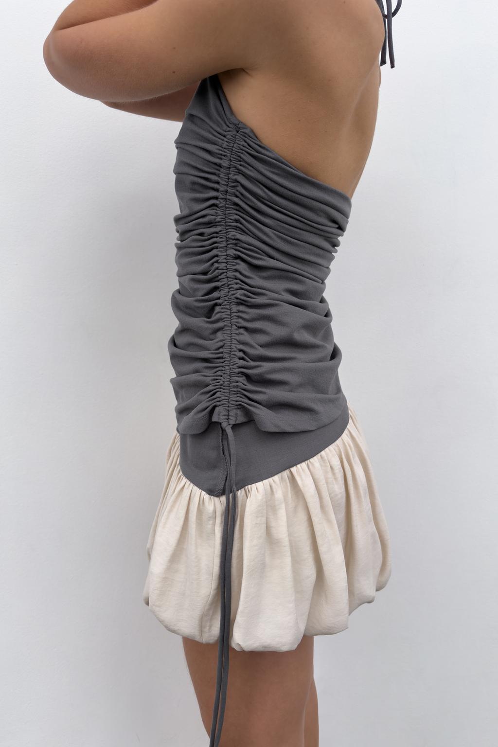 КОМБИНИРОВАННОЕ ПЛАТЬЕ-БАЛЛОН