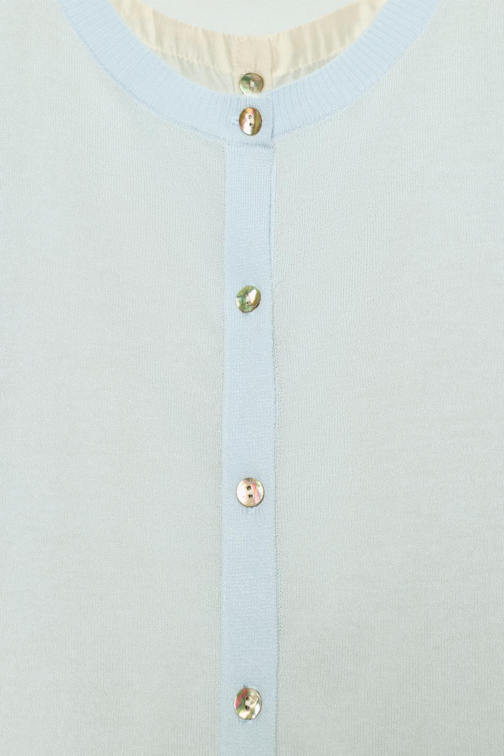 КОМБИНИРОВАННЫЙ КАРДИГАН