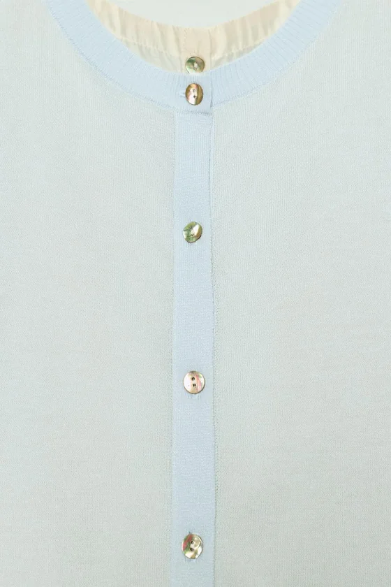 КОМБИНИРОВАННЫЙ КАРДИГАН