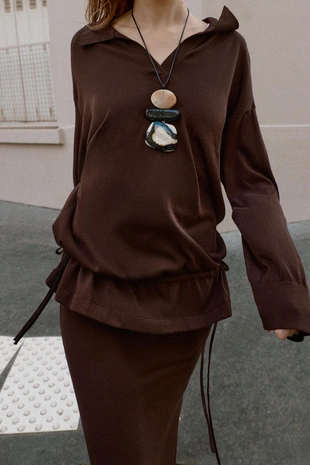 Поло с рюшами- Заказать в России