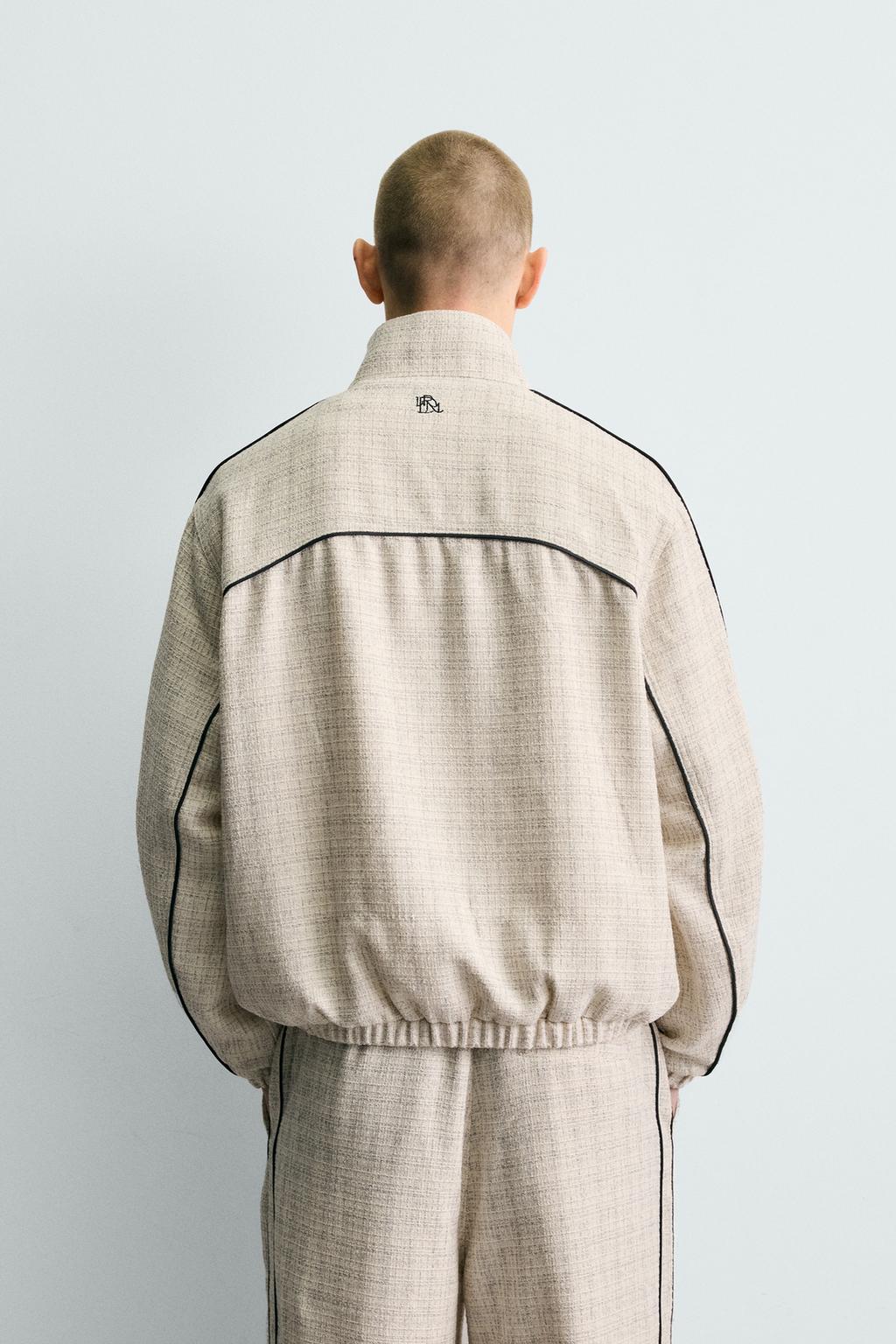 КУРТКА  С КОНТРАСТНОЙ ОТДЕЛКОЙ