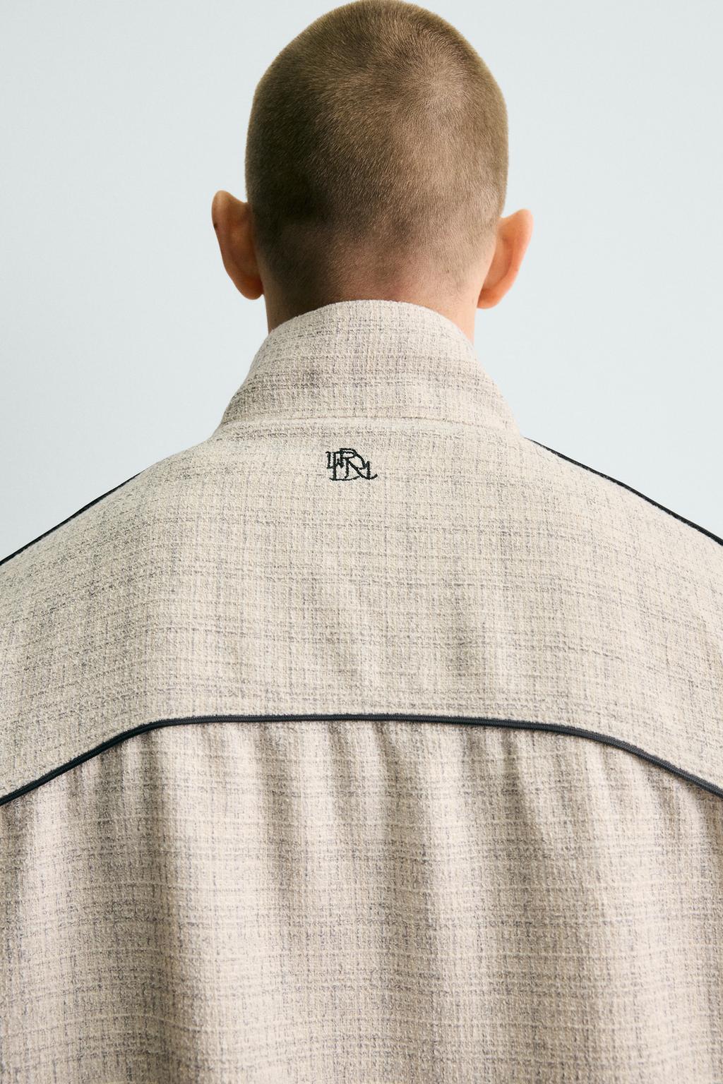 КУРТКА  С КОНТРАСТНОЙ ОТДЕЛКОЙ